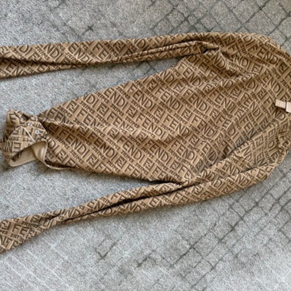 SKIMS Tops - Fendi x Skims MOCK NECK LONG SLEEVE BODYSUIT